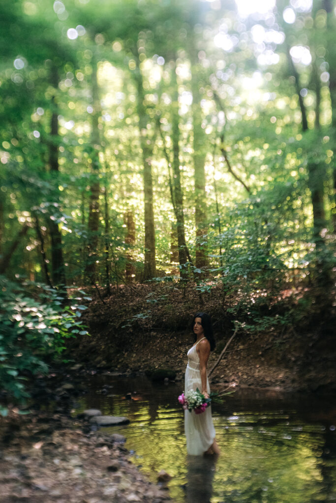 A visual love letter to the divine feminine—soft, strong, sacred. These fine art boudoir portraits were captured using 35mm, 120mm, and Polaroid film to honor the raw, tactile beauty of real moments. Each image holds space for embodiment, rest, and the quiet power of returning home to yourself. Whether you’re navigating motherhood, reclaiming your voice, or simply ready to be seen as you are—this is an invitation.  Photographed by Kristen Hammock, a fine art boudoir photographer in Durham, NC specializing in soulful, film-based storytelling for women ready to embrace their divine feminine.