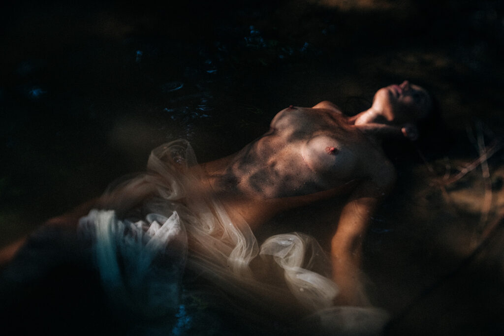 This fine art boudoir gallery is a celebration of the divine feminine—an exploration of softness, power, and presence. Photographed exclusively on 35mm, 120mm medium format, and Polaroid film, each image reflects the timeless beauty of analog photography and the tactile intimacy it brings. This is more than a photoshoot—it’s a luxury, high-touch experience designed for women who are ready to reconnect with their bodies, creativity, and sense of self.  Captured by Kristen Hammock, a Durham, NC fine art boudoir photographer specializing in emotional, film-based portraiture that centers the female gaze and honors every phase of womanhood.